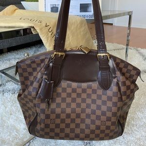 Louis Vuitton Damier Ebene Verona GM w/auth cert